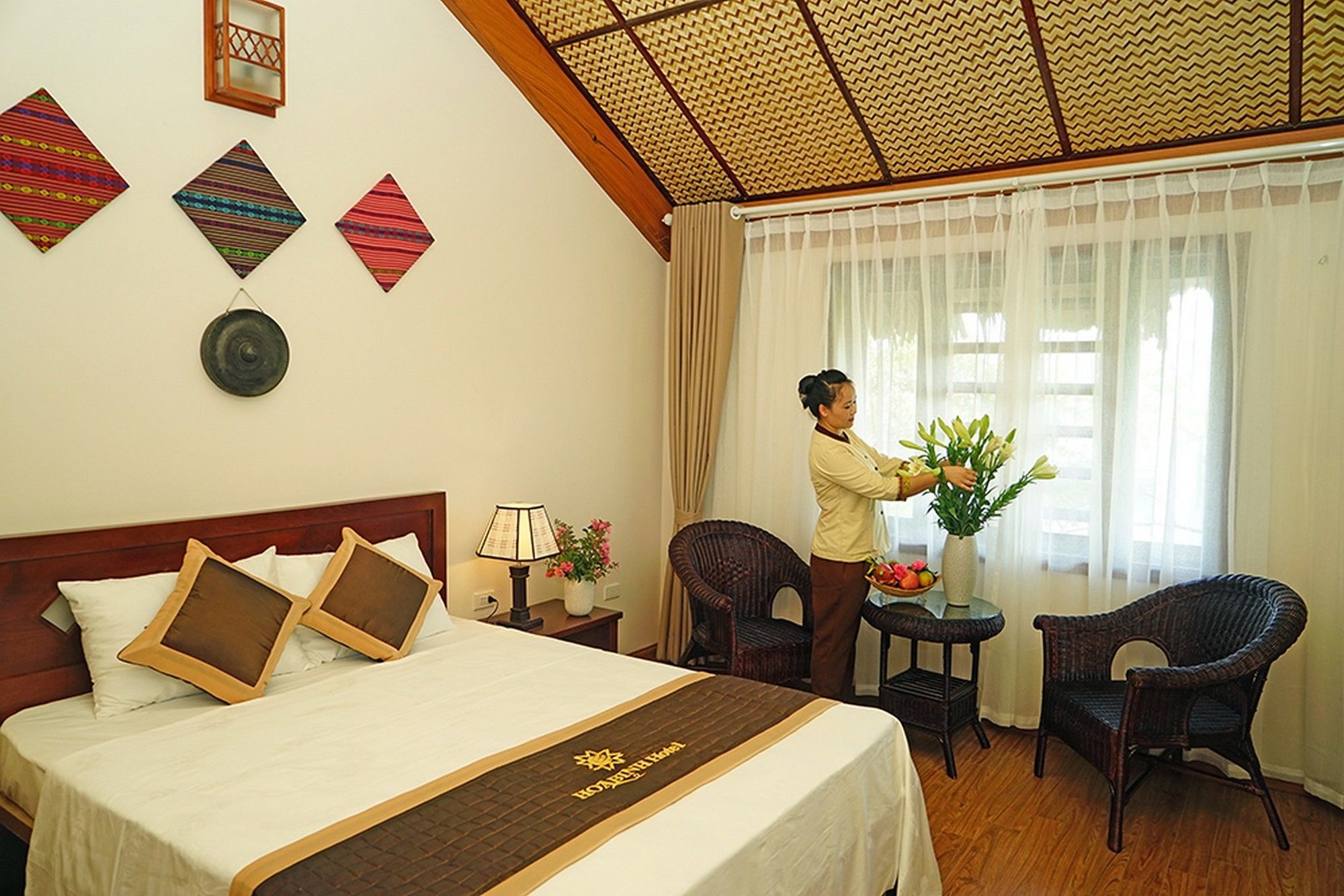 Hoa Binh Hotel Exteriör bild